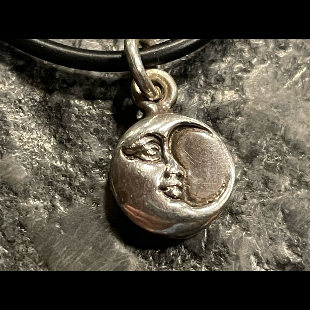 Sergio Bustamante Crescent Moon Necklace